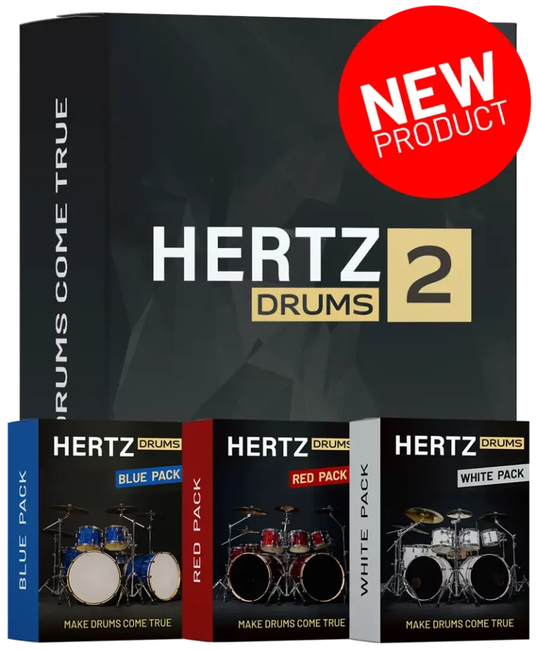 Hertz Drums VST SOFTWARE v20 BUNDLE NEW PRODUCT