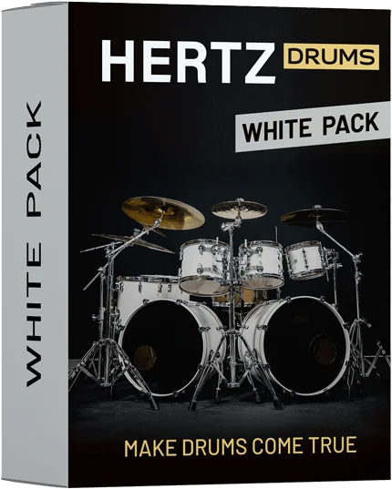 hertz drums white pack