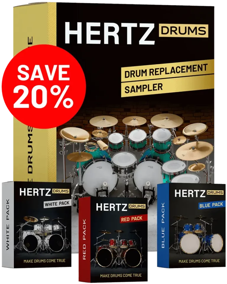 Hertz Drums VST plugin BUNDLE save20