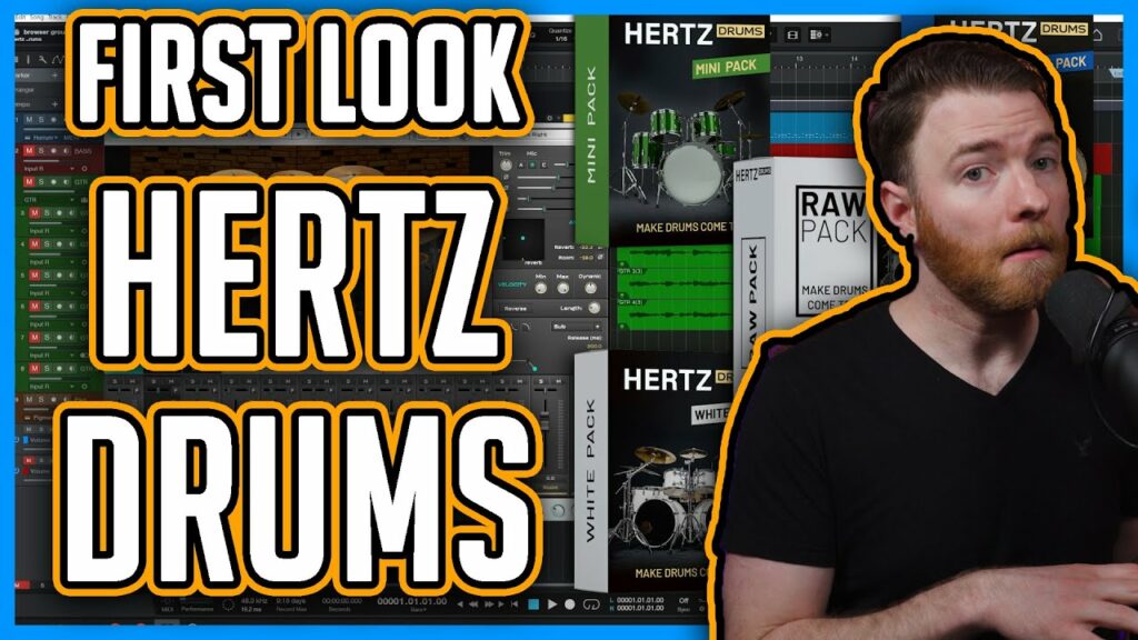 Tim Talks Audio checking out Hertz Drums VSTi
