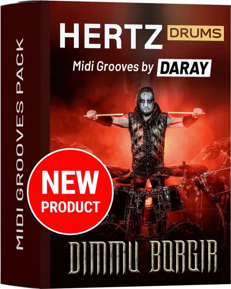 Hertz Drums VST Dimmu Borgir by Daray Midi Grooves