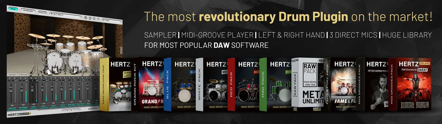 Hertz Drums Baner www All Softwares