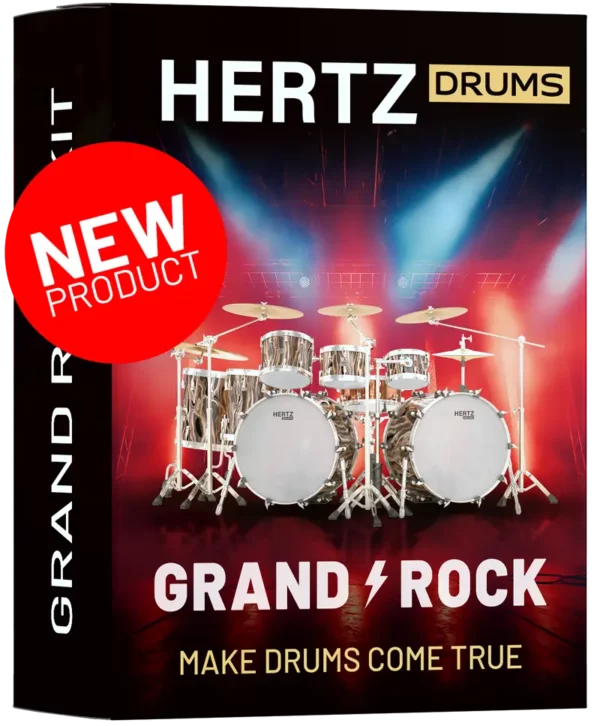 Hertz Drums Grand Rock Kit VST Plugin New