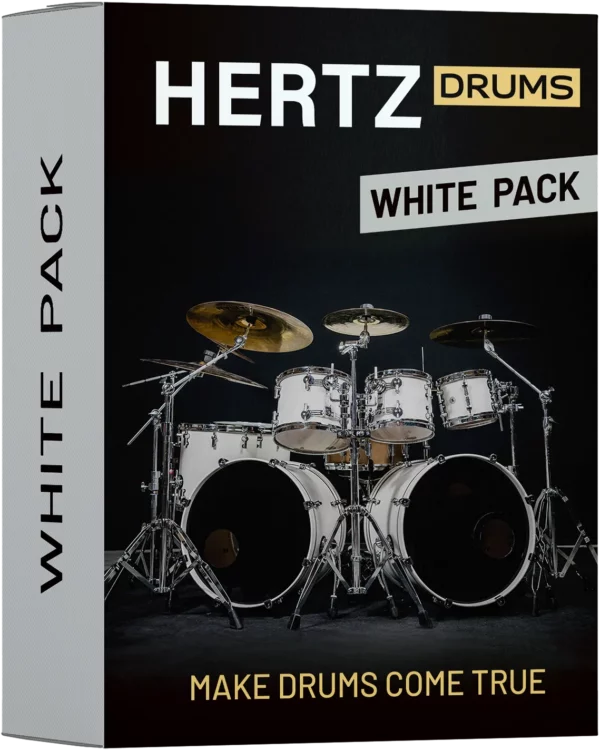 Hertz Drums White Pack