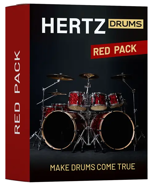Hertz Drums Red Pack