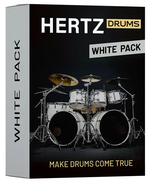 Hertz Drums White Pack