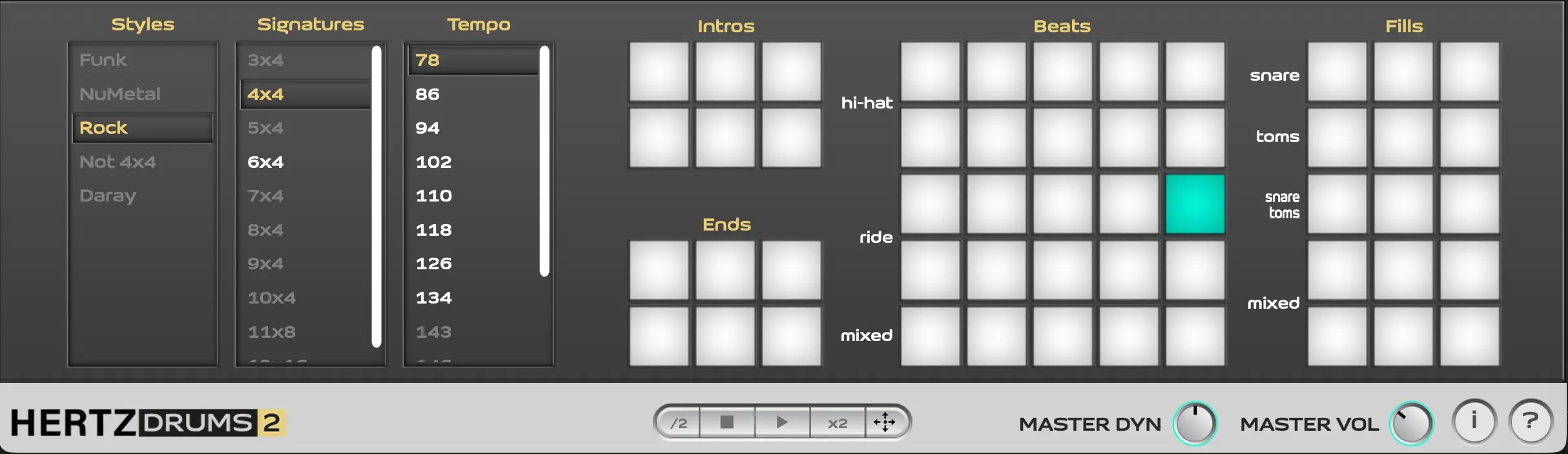 MIDI groove player