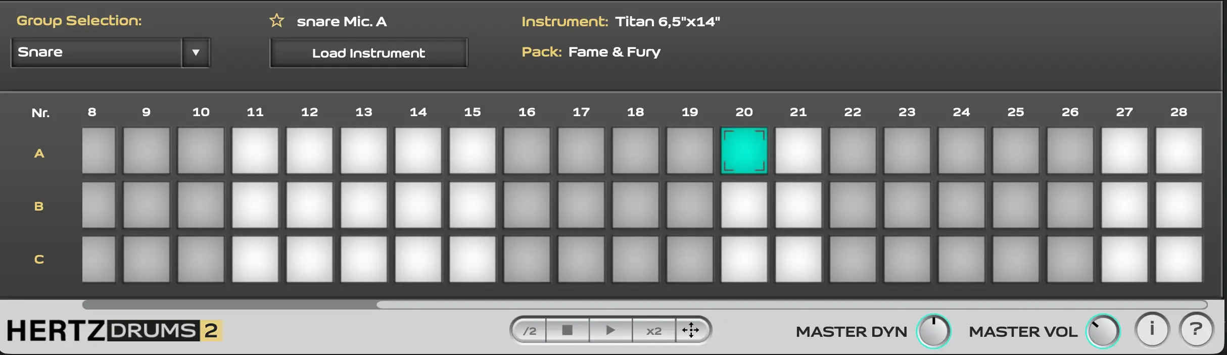 Built-in sampler